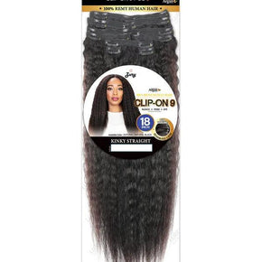 Lurex Clip-On Kinky Straight 18"