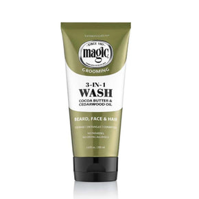 Magic® Grooming 3-In-1 Beard Wash Cocoa Butter & Cedarwood Oil