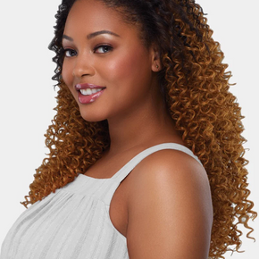 Saemoshi Half Wig Bohemian 22″ Brie