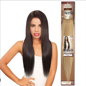 Eve Hair 100 Human Hair Touch Platino Clip In Extensions 18" 7pcs P27/613