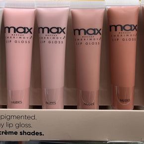 Max Lip Gloss Nude Creme Shades