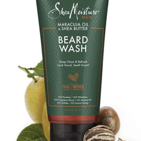 Shea Moisture Men Maracuja Oil & Shea Butter Beard Wash Deep Clean & Refresh