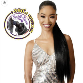 Fashion Source SLICK SLEEVE DRAWSTRING PONYTAIL PHP-ISABELLA 30"