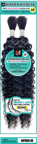 DEEP WAVE BULK Unprocessed Human Hair 18"