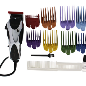 Super Taper II Hair Clipper - Model # 8470-500 - Silver/Black by WAHL Professional for Men -