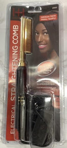 Hot & Hotter Electric Straightening Comb Med. Curved #5530