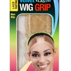 Velvet Elastic Wig Grip Beige Lace