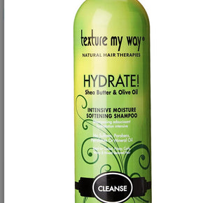 Texture My Way Hydrate Intensive Moisture Softening Shampoo, 12Oz