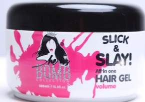 She is BOMB Collection: Slick and Slay Hair Gel 5.07 oz