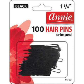 Annie 1 3/4" 100 Hair Pins CRIMPED #3100
