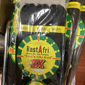 RASTAFRI Freed'm Silky Prestretched BRAID 3X