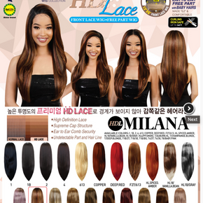 HDL 13 x 6 Free Part Wig MILANA