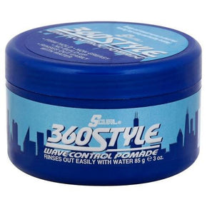 S Curl 360 Style Wave Control Pomade