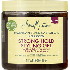 Jamaican Black Castro Oil & Flaxseed STRONG HOLD STYLING GEL