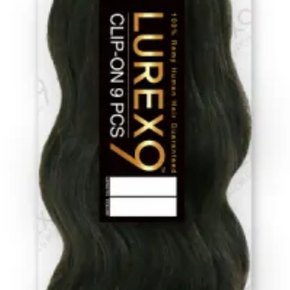 LUREX 9 100% HUMAN HAIR BODY WAVE CLIP-ON 9PCS 22"