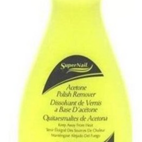 Super Nail Acetone Polish Remover, 4 Oz