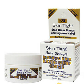 B&C Skin Tight EXTRA STRENGTH Ingrown Hair Razor Bump Creme