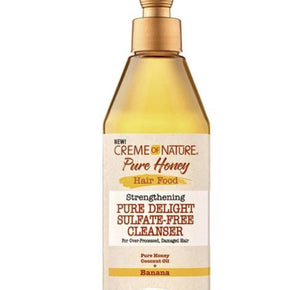 Creme of Nature - Pure Honey Hair Food Strengthening Pure Delight Sulfate-Free Cleanser