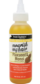 Aunt Jackies Nourish My Hair Flaxseed & Monoi Oil