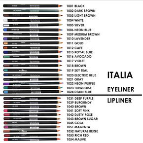 ITALIA DELUXE ULTRAFINE EYELINER LONG PENCIL