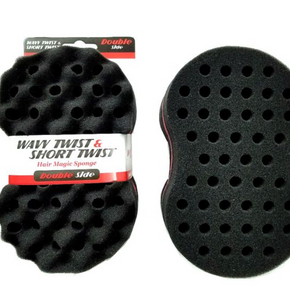 Hair Magic Double-Sided Hair Sponge