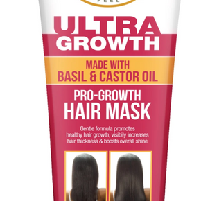DIFEEL ULTRA GROWTH BASIL & CASTOR OIL PRO GROWTH HAIR MASK 8 OZ
