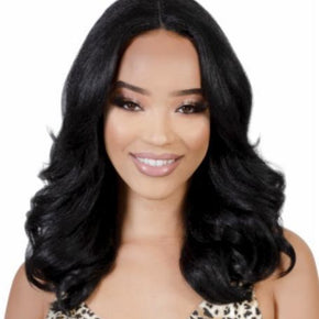 New York HDL Deep Natural Middle Part Wig