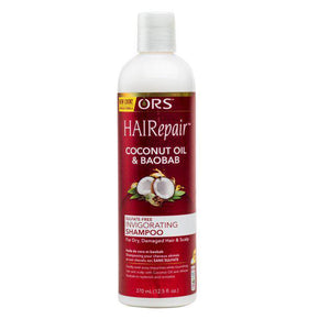 ORS Hair Repair Coconut Oil And Baobab Invigorating Shampoo
