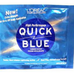 Loreal Quick Blue Powder Bleach Packets 1oz.