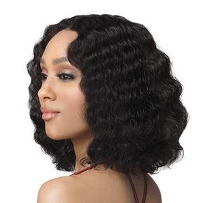 MHLF-437 EDITH BUNDLE HUMAN HAIR LACE FRONT WIG