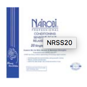 Nairobi Sensitive Scalp Hair Relaxer 20 Pack