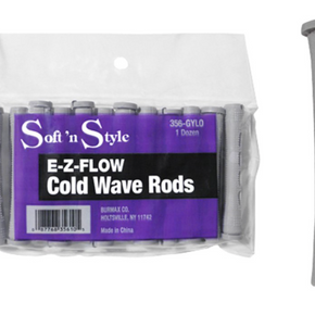 Long Grey - Soft 'N Style Salon E-Z Flow Cold Wave 12 Rods
