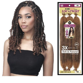 Bobbi Boss Loc & Twist 3X Afro Twista  18" & 24”