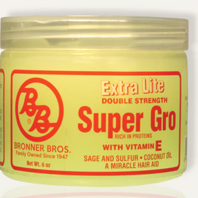 Bronner Bros. Extra Lite Double Strength Super Gro, w/Vitamin E