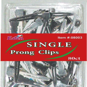 Eden Slide-In Double Prong Clips 80ct