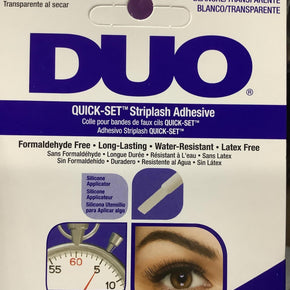 DUO QUICK-SET STRIP LASH ADHESIVE — CLEAR