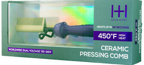 Hot & Hotter Ceramic Pressing Comb 450 F High Heat