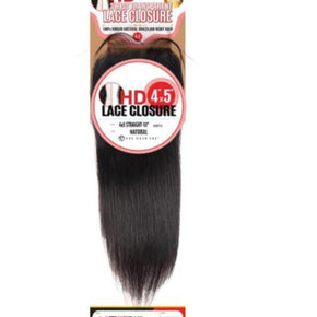 HD Swiss Transparent  4" X 5" Lace Closure STRAIGHT