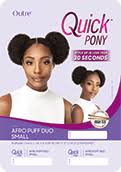 Outre Quick Pony - Afro Puff Duo Small