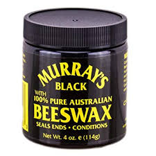 Murrays 100% Black Pure Australian Beeswax 4oz