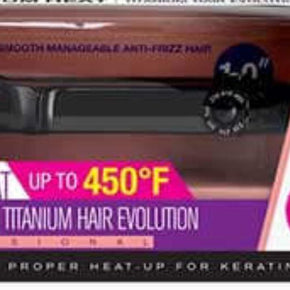 Tyche Titanium Heat 1” Flat iron