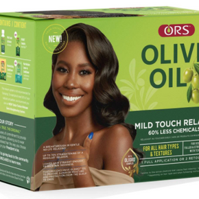 ORS Olive Oil Mild Touch Relaxer (Low Chemical Hair Treatment)