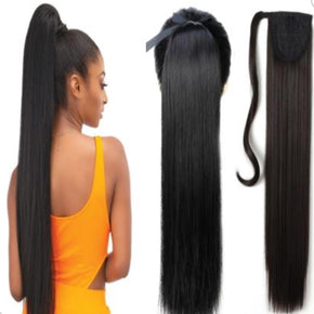 SLEEK TAIL  Ponytail Extensicn 100% Premium Blend HAIR 30 inch