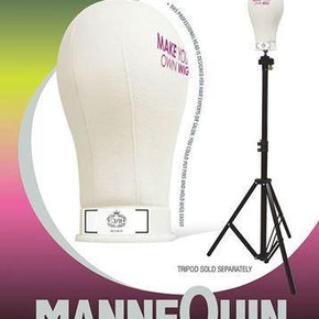 QFitt Mannequin Canvas Head