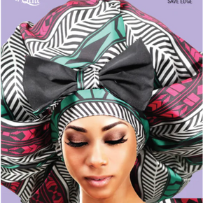 Qfitt by Luxury JUMBO Silky Satin Bonnet #7063